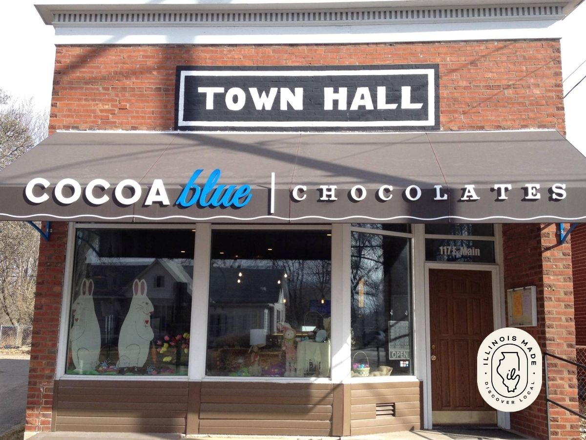 Cocoa Blue Chocolates