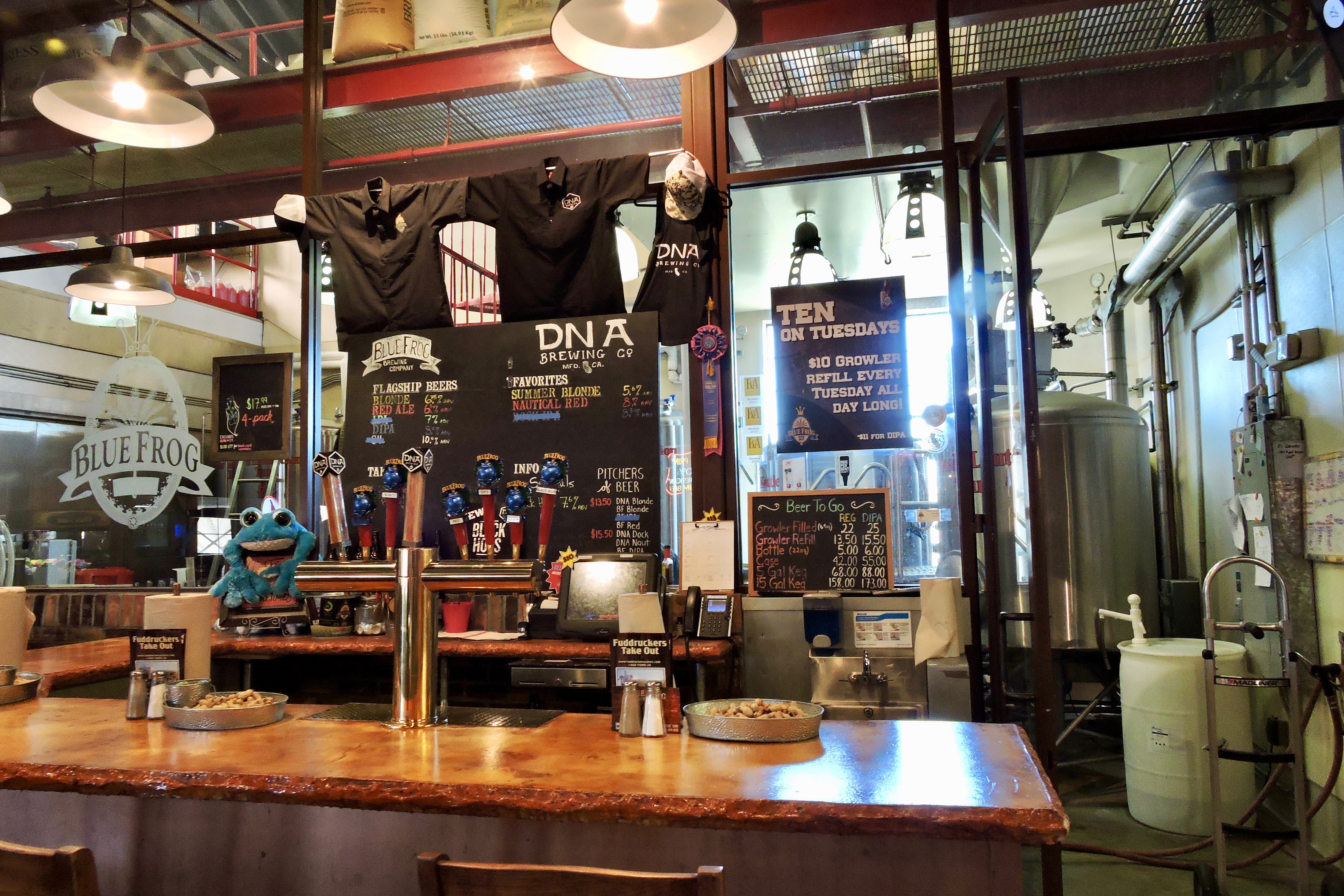 Image of DNA/Blue Frog Brewery