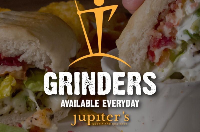 Sandwich from Jupiter's Pizzeria and Billiards.