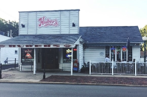 Exterior of Huber's West End Store.