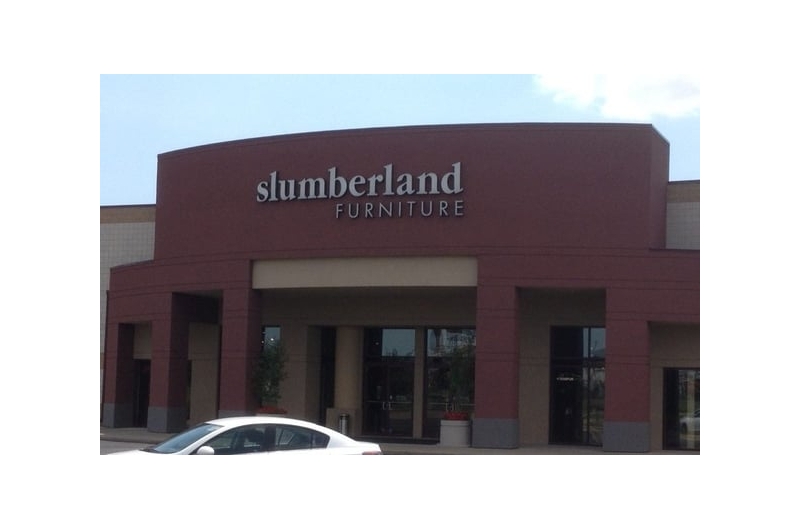 Exterior of Slumberland Furniture.