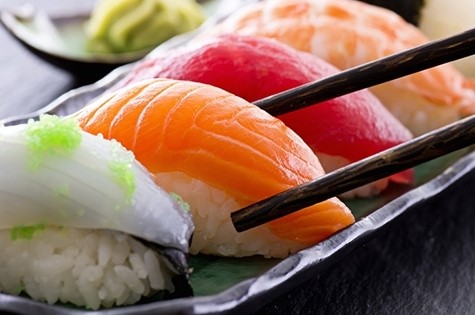 Sushi from Moki Sushi.