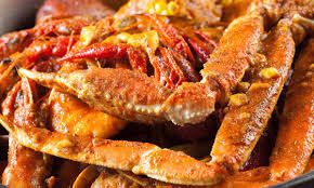 Crab legs from Golden Crab.