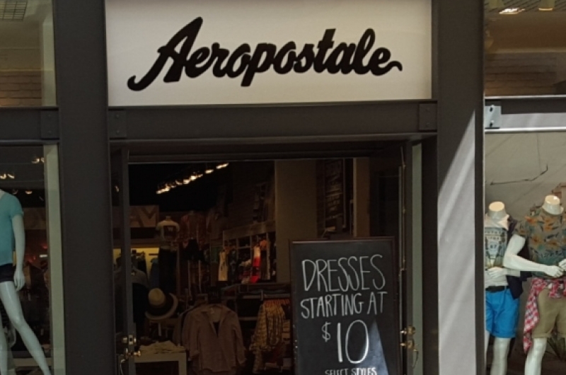 Exterior of Aeropostale