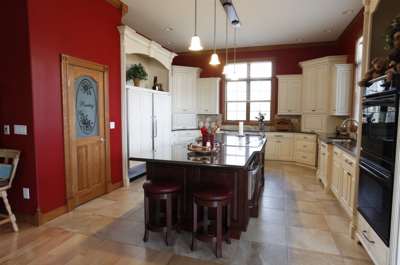 Kitchen designed by Okaw Valley Woodworking in Arthur.