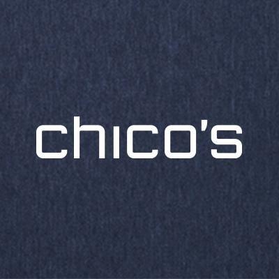 Chicos outlet sign outside of building.