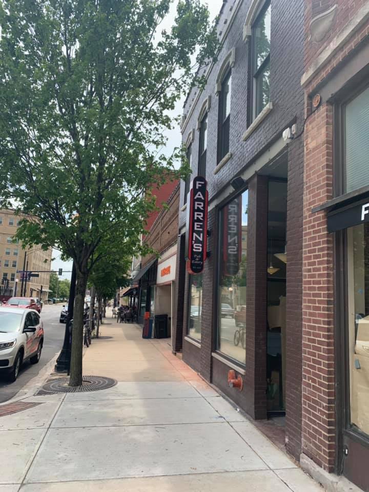 Exterior of Farren's Pub and Eatery.