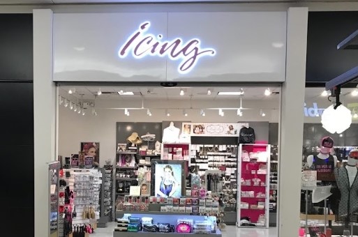 Store view of Icing at Marketplace Mall.