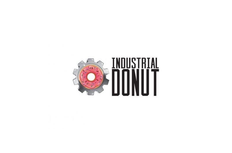 Logo for Industrial Donut.