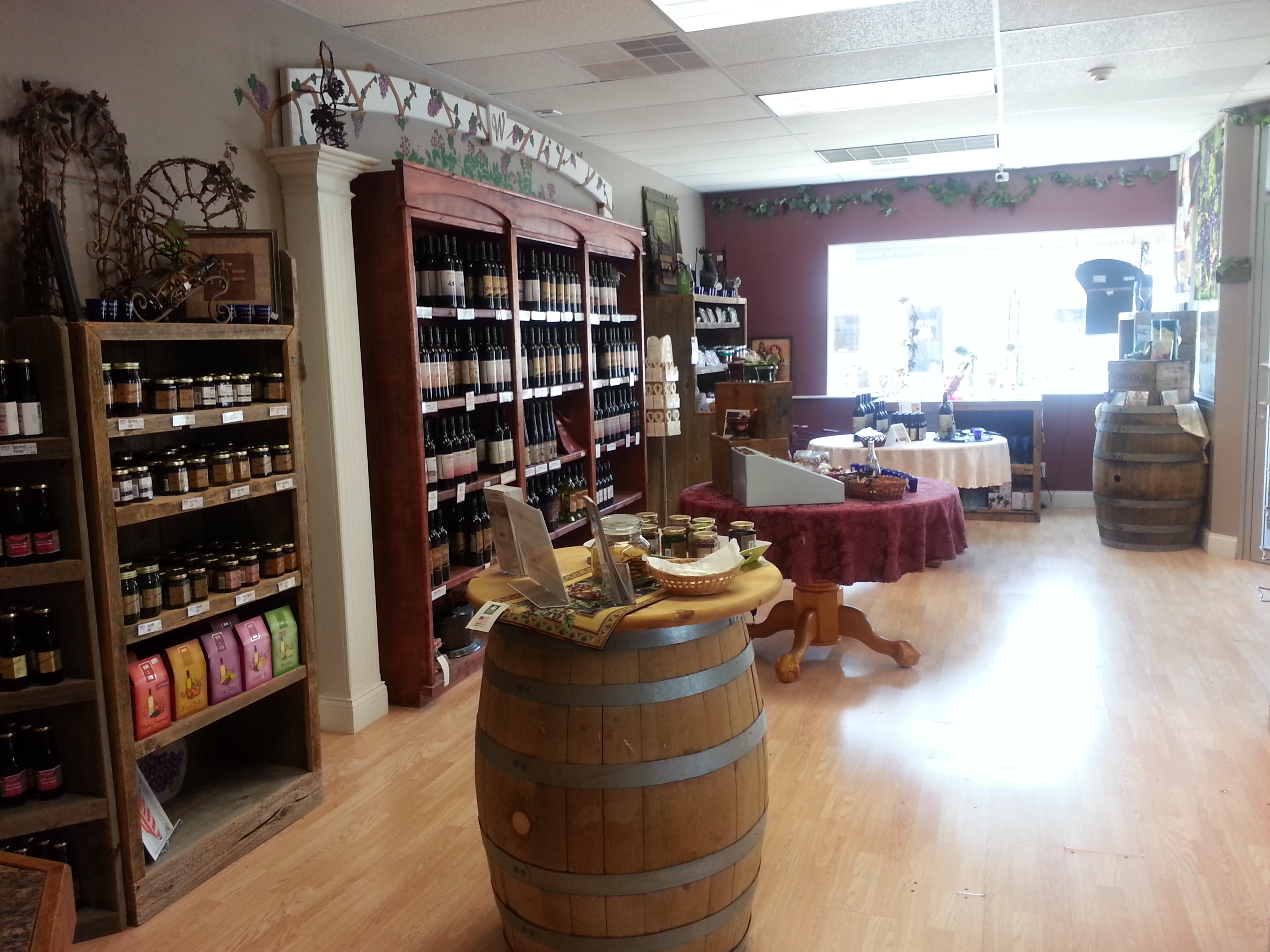 Store view of Wyldewood Cellars located in St. Joseph.