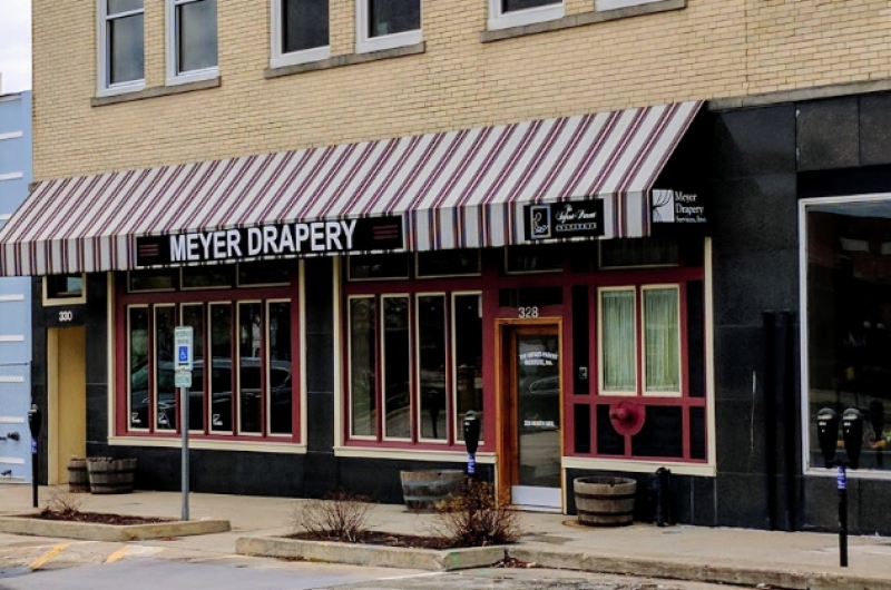 Exterior of Meyer Drapery.