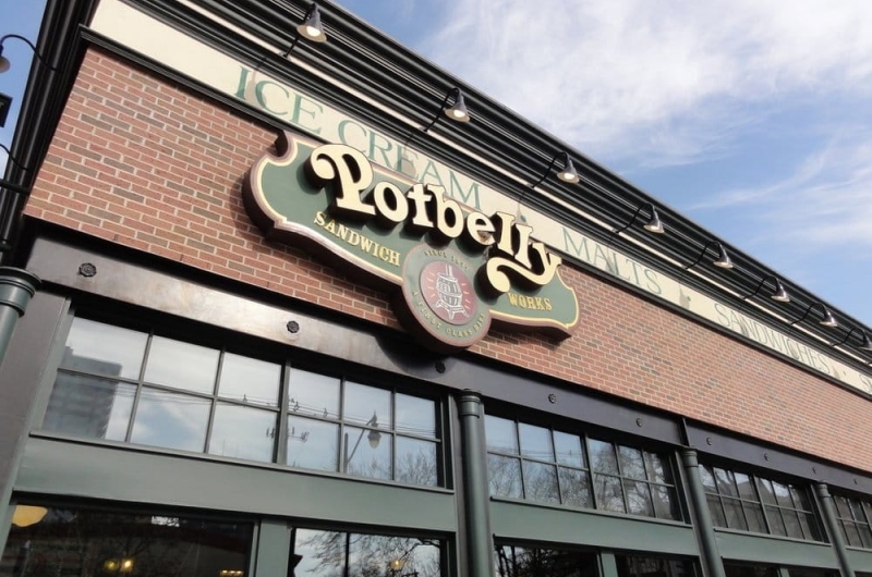 Exterior of Potbelly\'s.