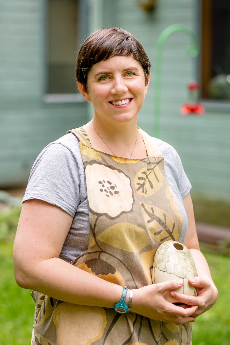 Owner of Piper Pottery, Cammie.