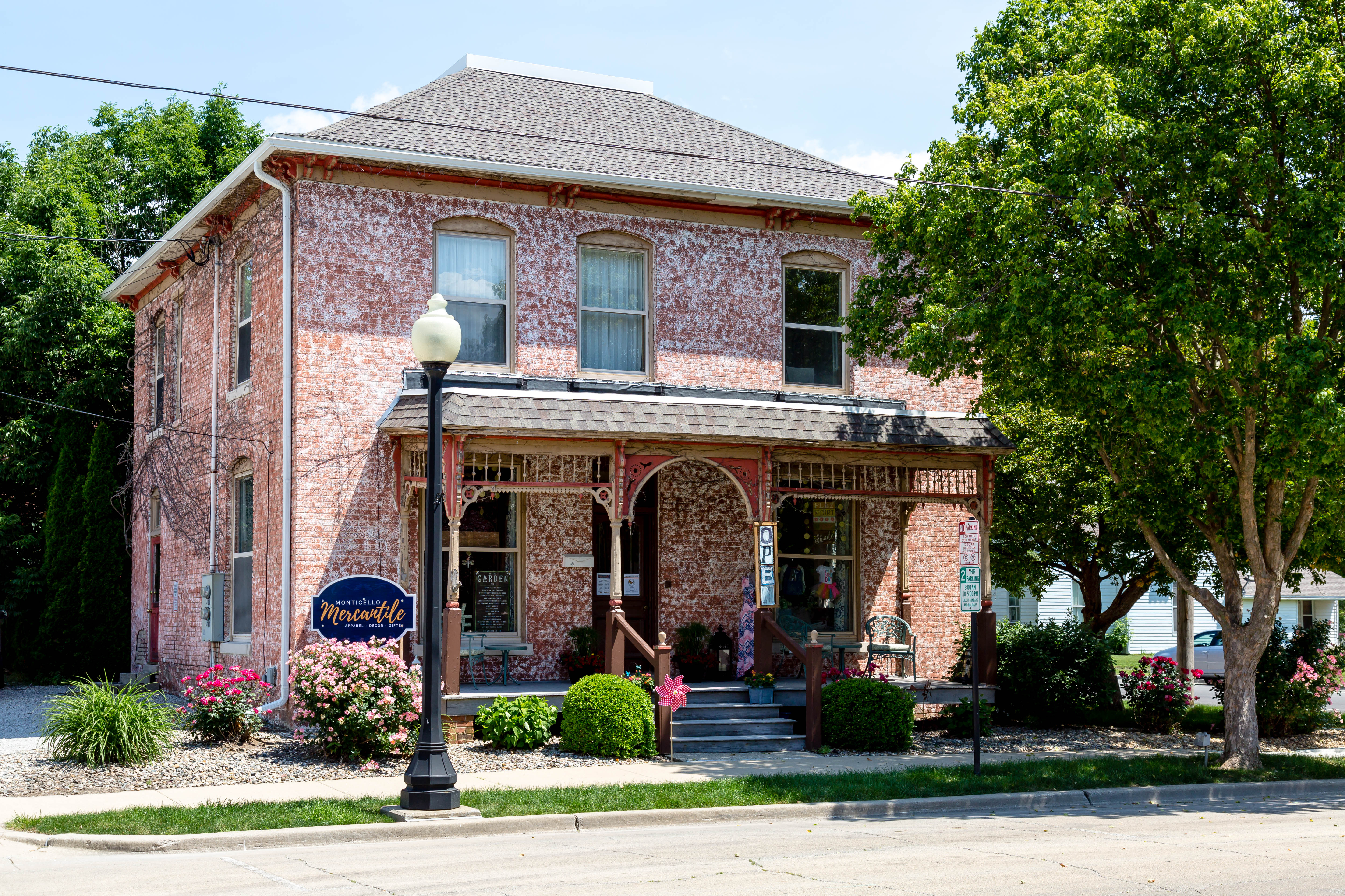 Exterior of Monticello Mercantile in Monticello.