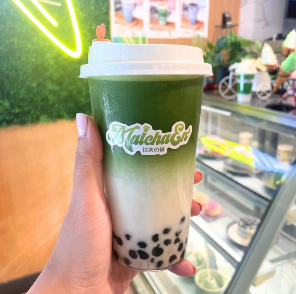 Matcha boba tea from Matcha En.