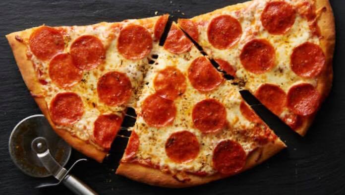 Pepperoni pizza from Padano\'s Pizza.