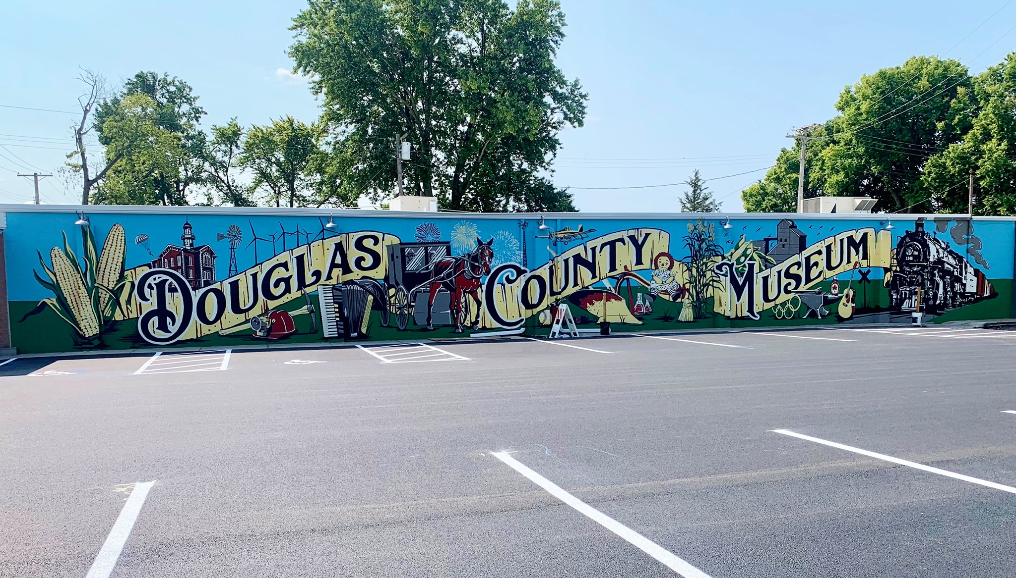 Douglass County Museum Mural.