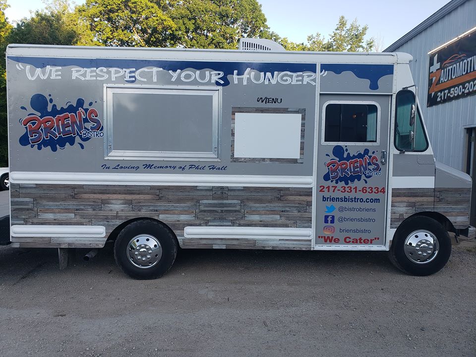 Image of Brien's Bistro foodtruck.