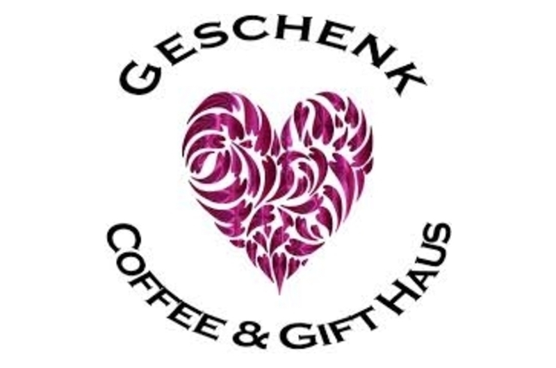 Logo for Geschenk Coffee Haus.
