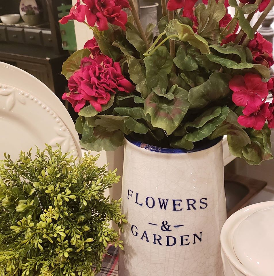 Red flowers from The Briarwood
