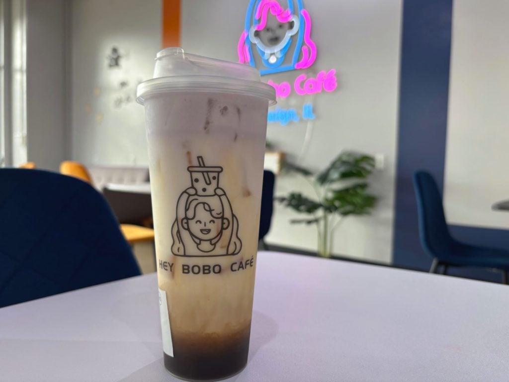 Latte from Hey Bobo Cafe
