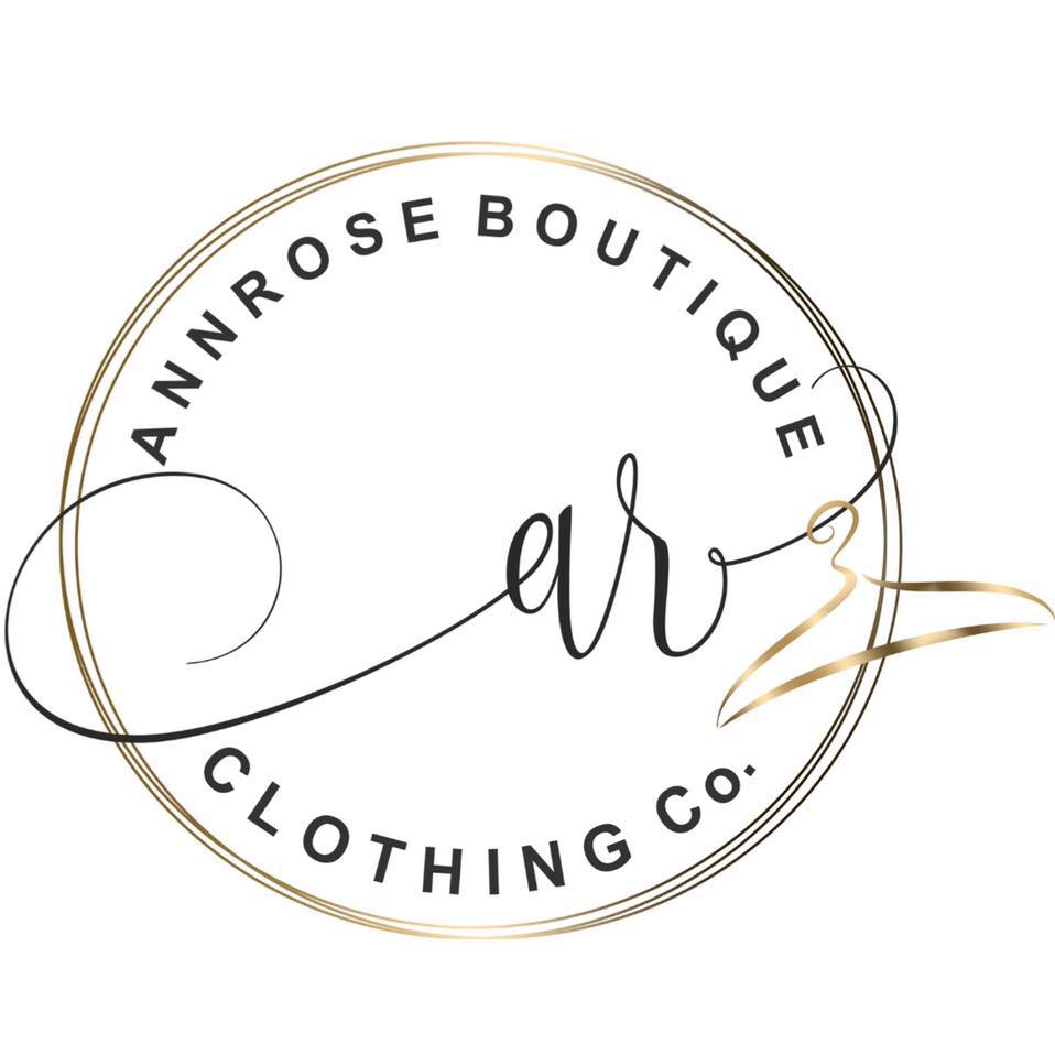 Logo for Annrose Boutique in Paxton.