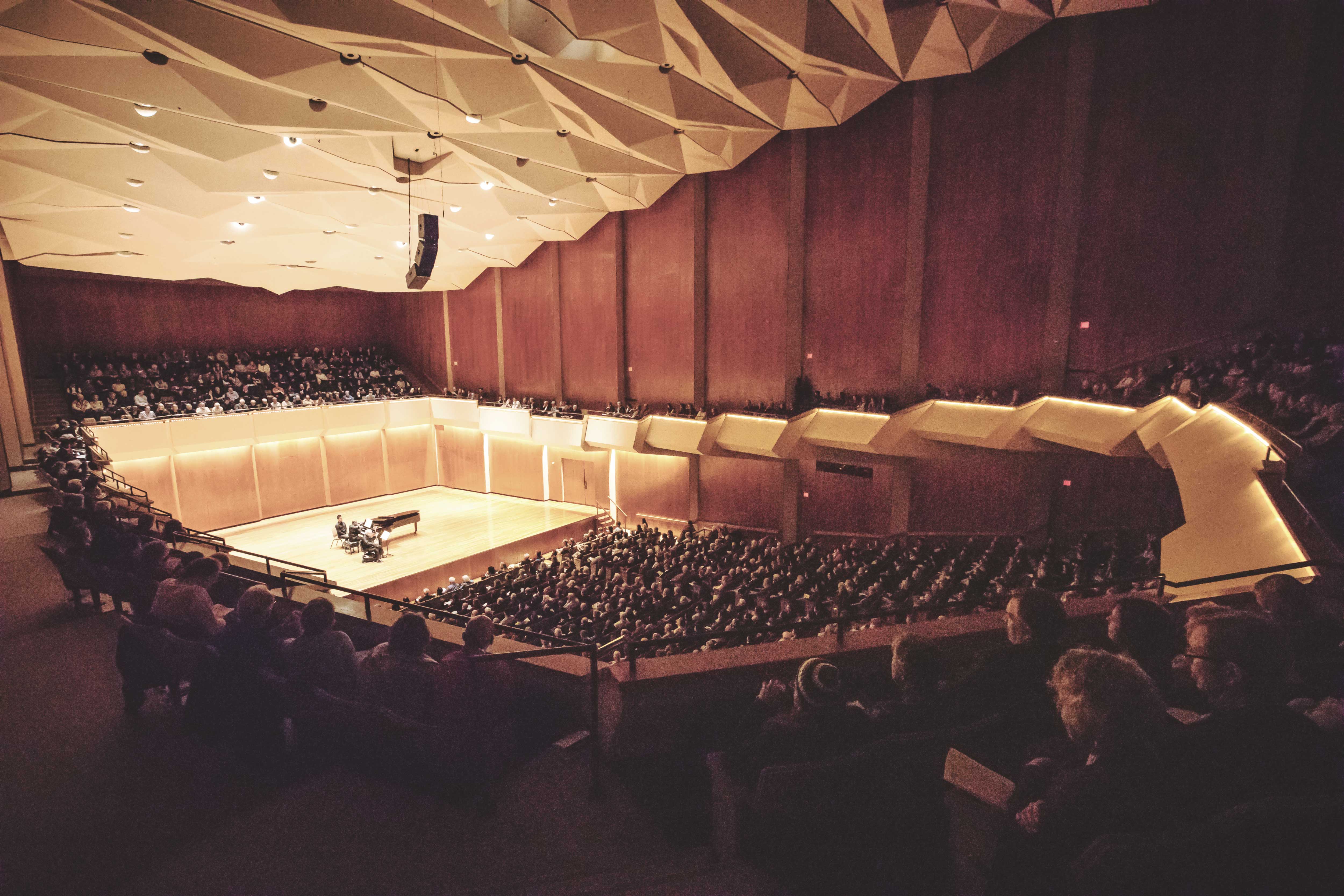 Sold out performance at Krannert