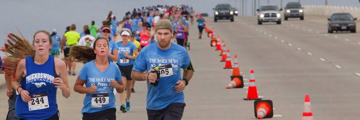 Galveston Daily News Press Run