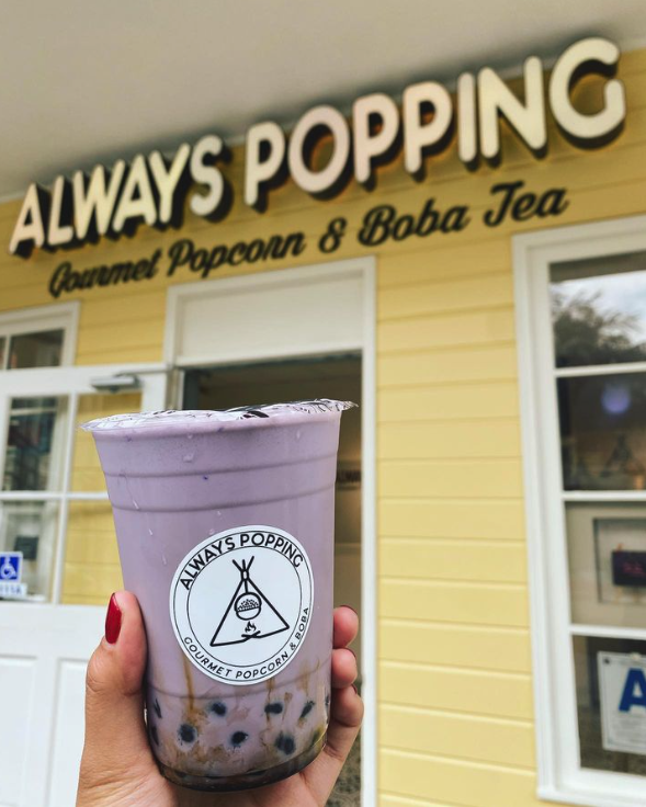 Always Popping — Gourmet Popcorn & Boba Tea