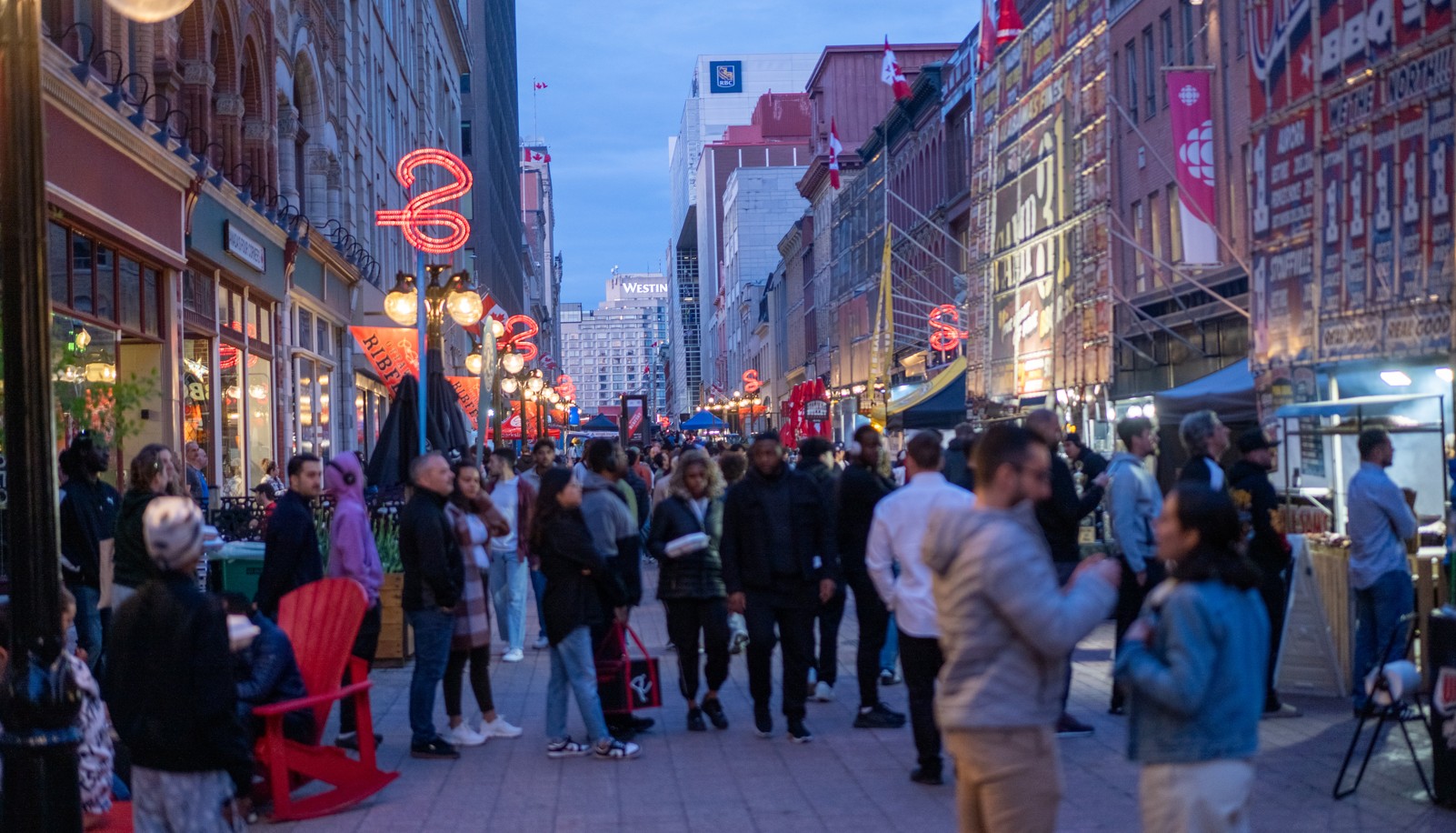 Ottawa Ribfest on Sparks Street