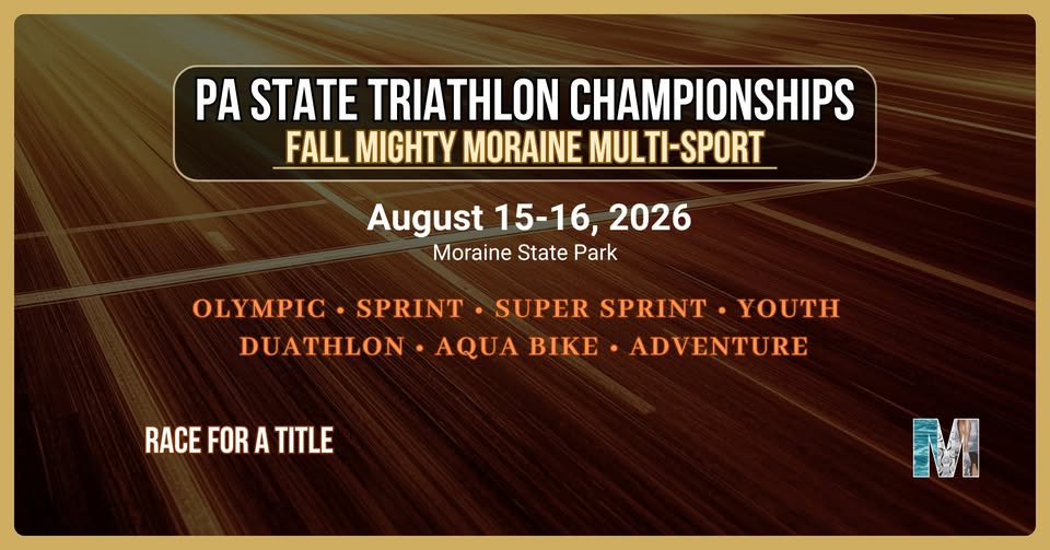 Pennsylvania State Triathlon Championships - Fall Mighty Moraine Multi-Sport