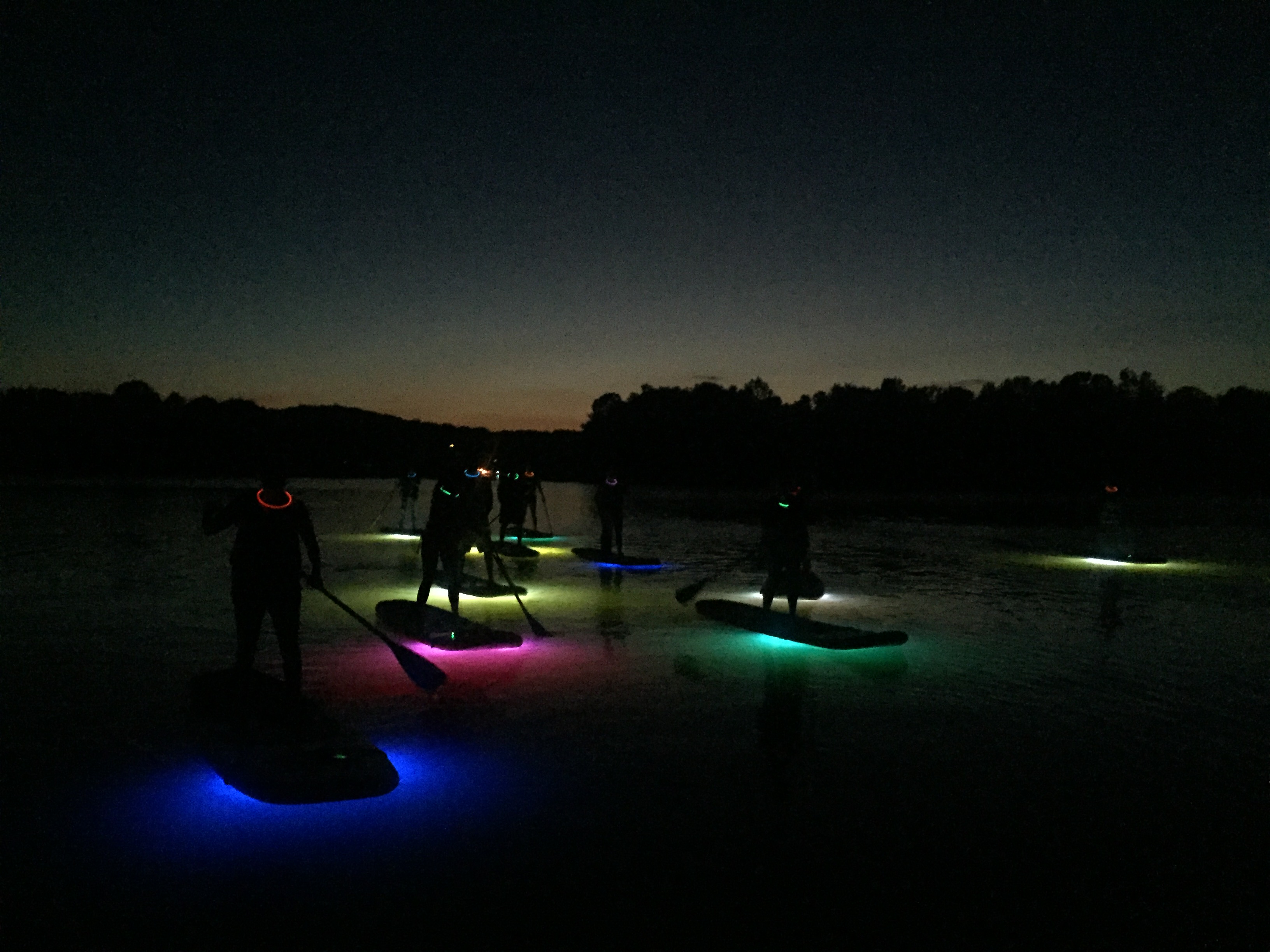 Full Moonrise and Glow SUP!