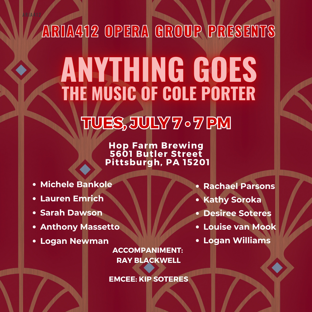 Aria412 Opera Group Presents The Music of Cole Porter