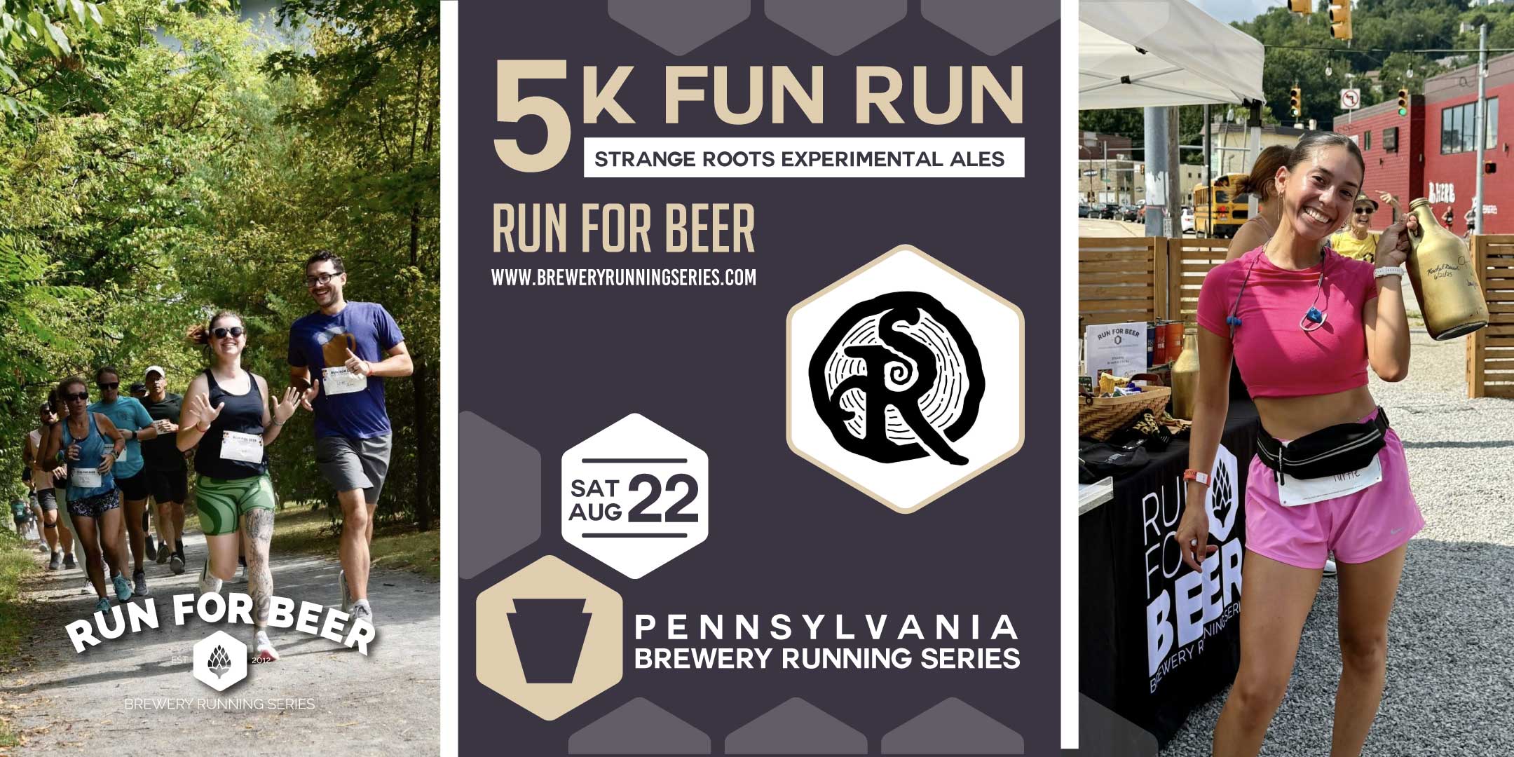 5k Beer Run x Strange Roots | 2026 PA Brewery Running Series