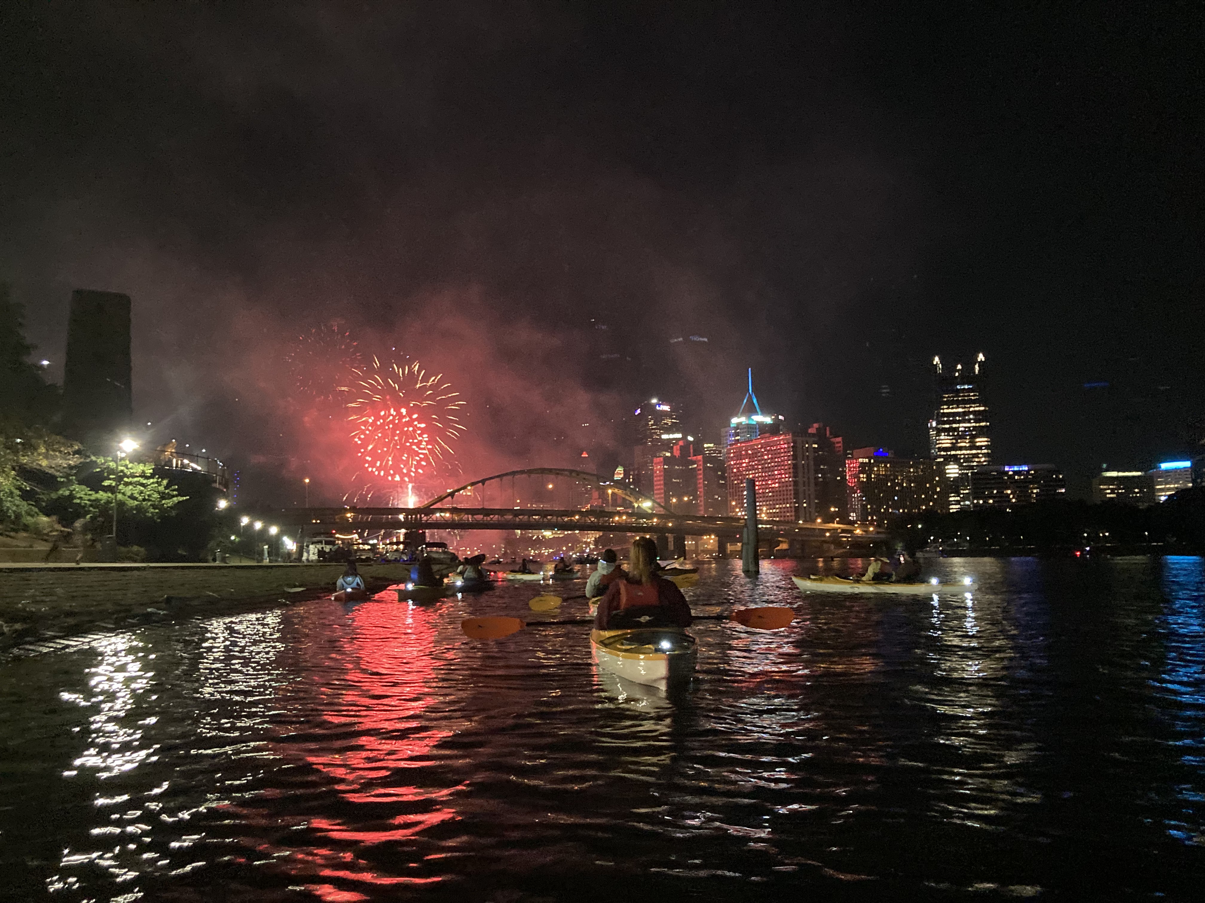 Fourth of July Fireworks Paddle