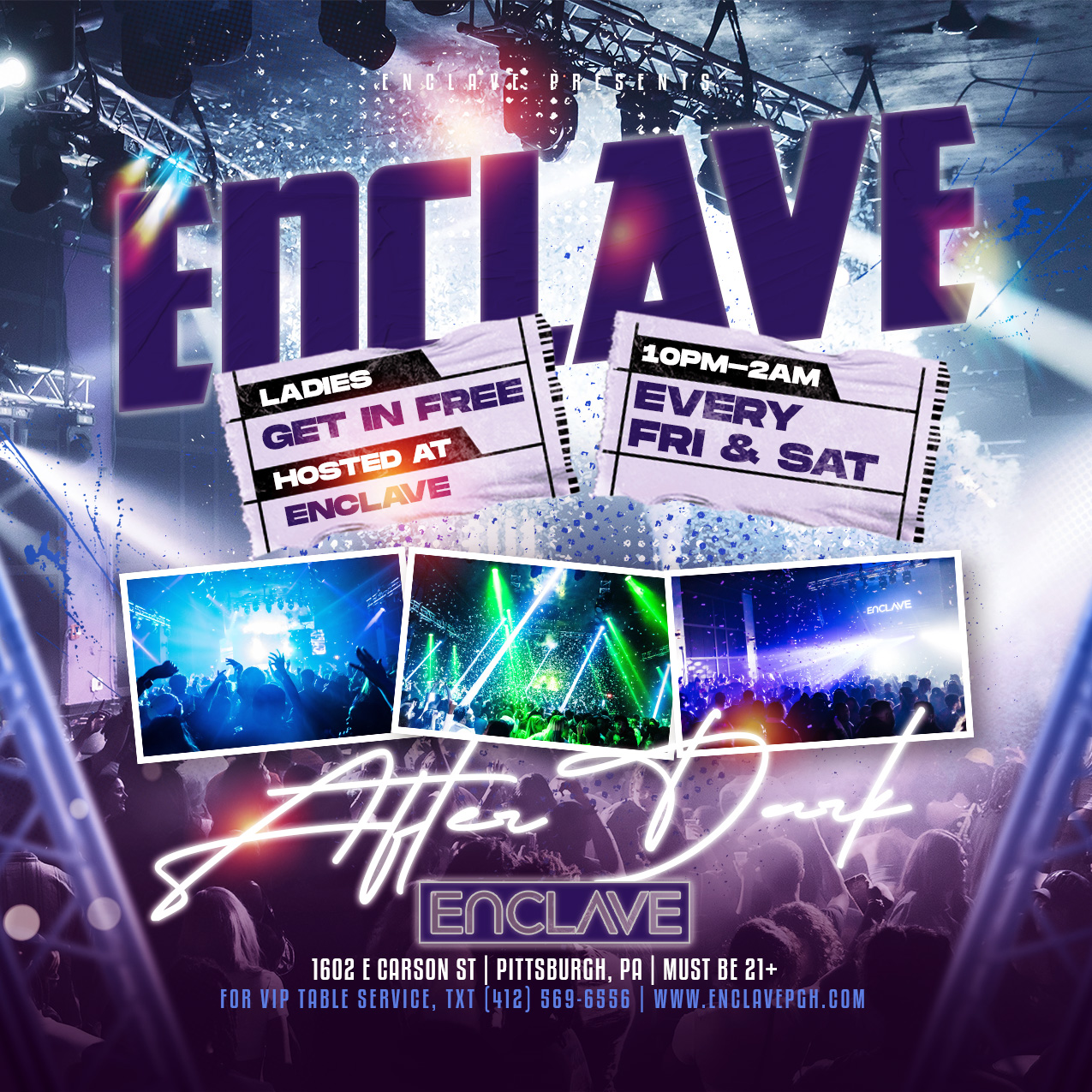 Enclave After Dark Fridays