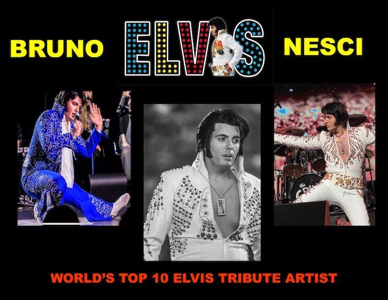 “Elvis Lives” is Coming to the Palace Theatre August 20th With Bruno Nesci Who Has Been Performing This Concert for 22 Years Touring Internationally!