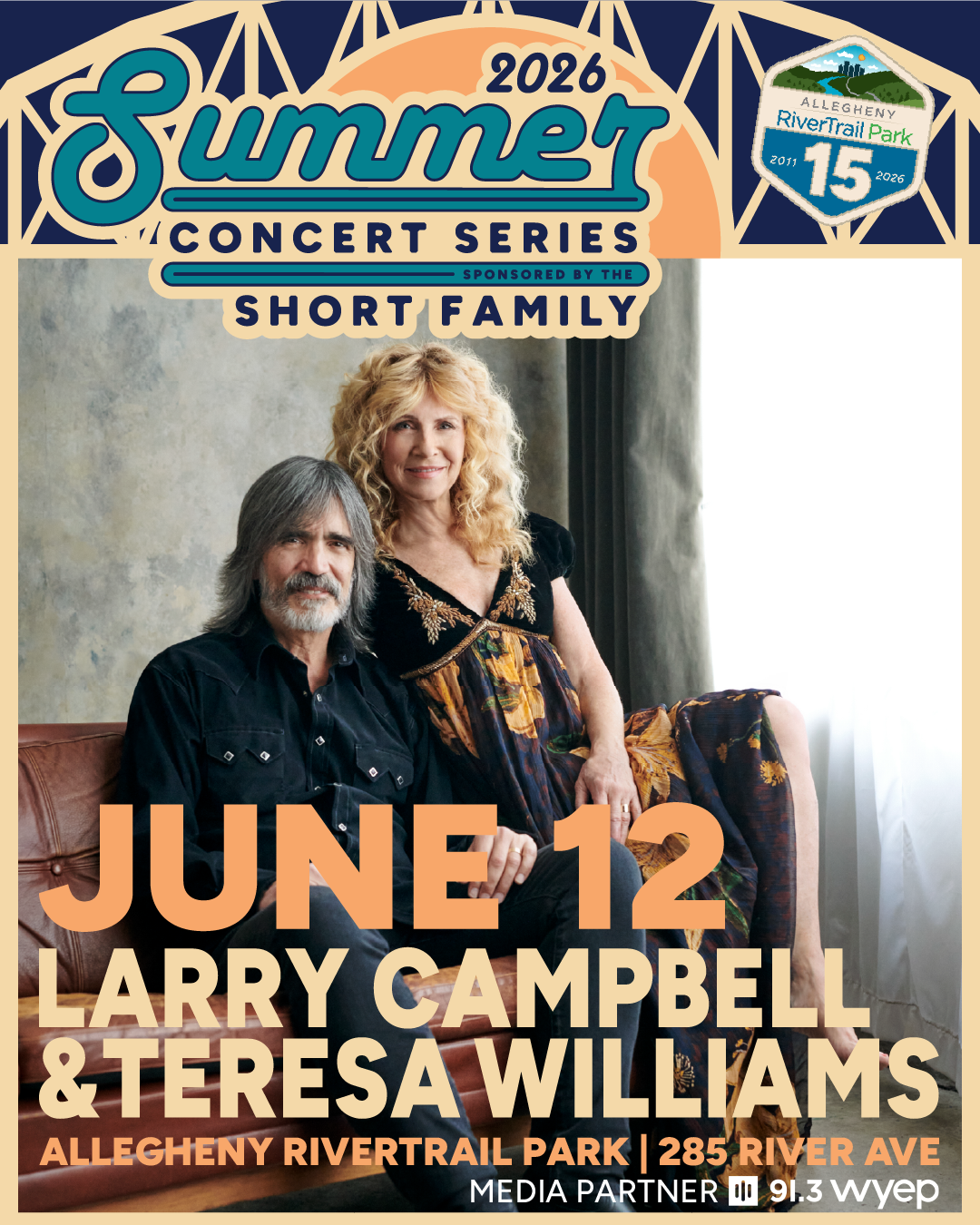 Sumer Concert Series - Larry Campbell and Teresa Williams