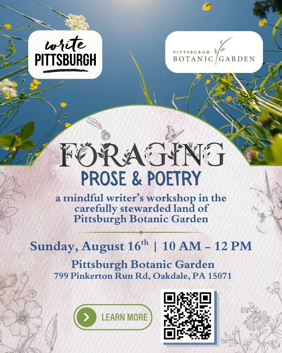 Foraging Prose & Poetry Workshop #2