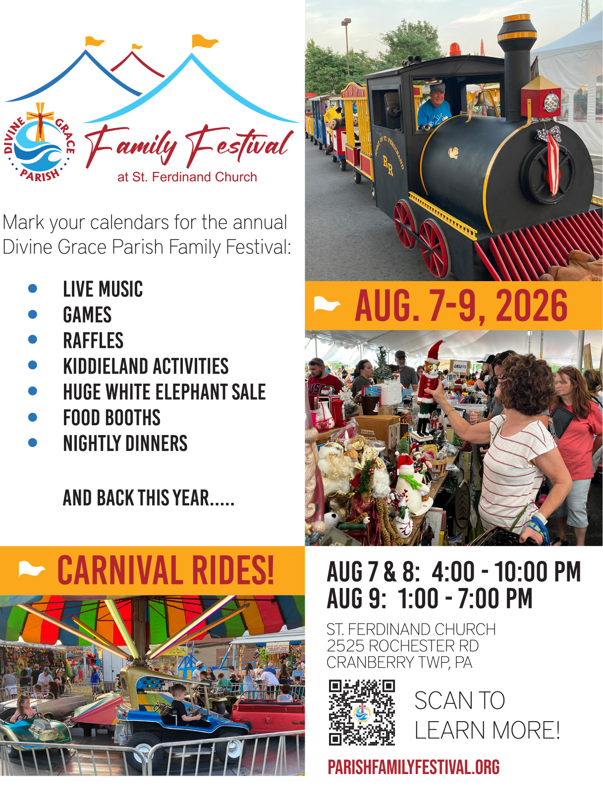 2026 Divine Grace Parish Family Festival