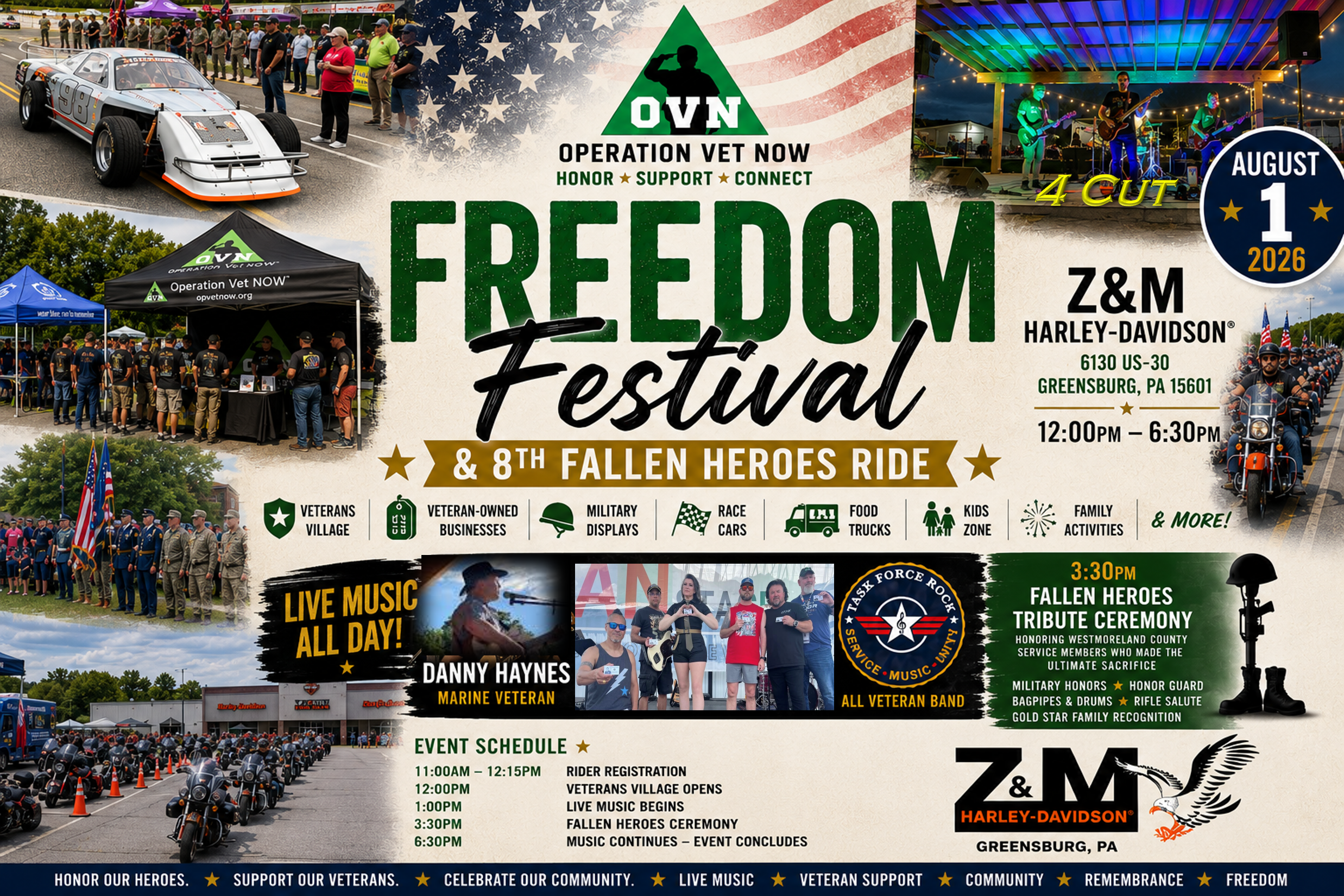 OVN Freedom Festival & Fallen Heroes Ride