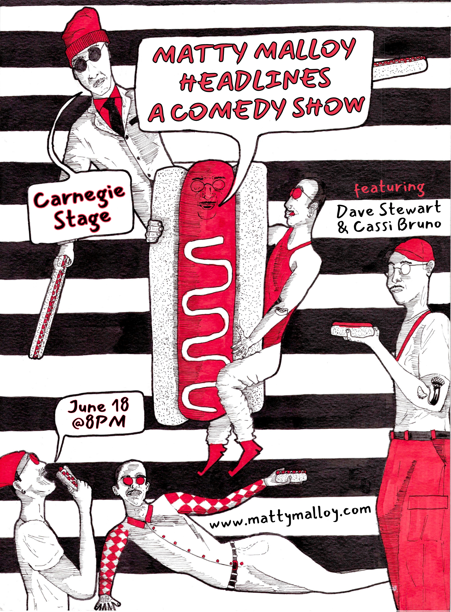 Matty Malloy Headlines A Comedy Show
