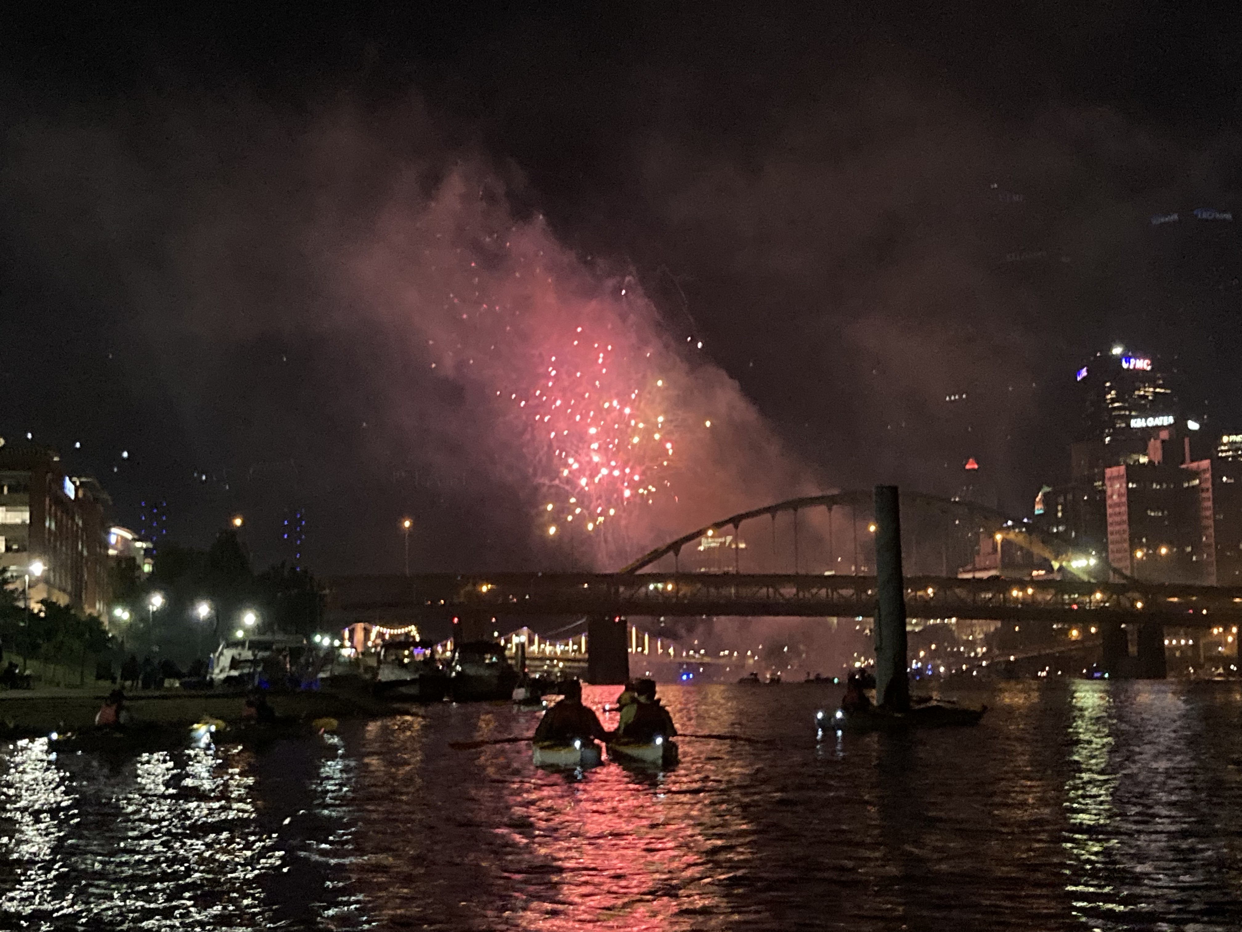 Pirates Fireworks Paddle