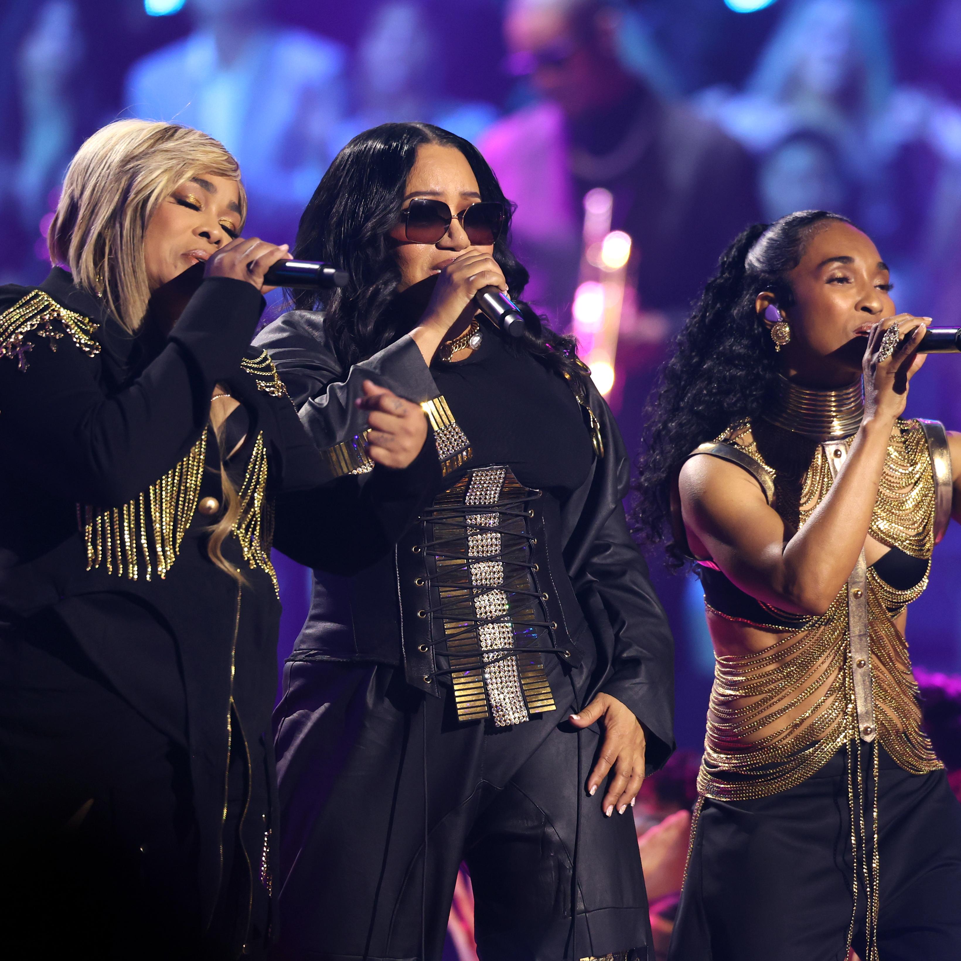 TLC and Salt N Pepa with En Vogue