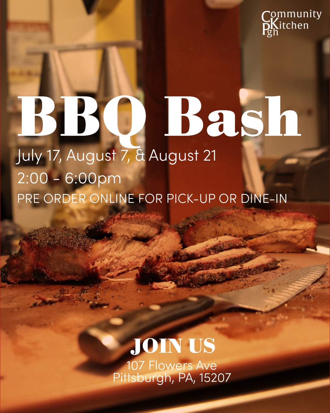 Community Kitchen Summer BBQ Bash