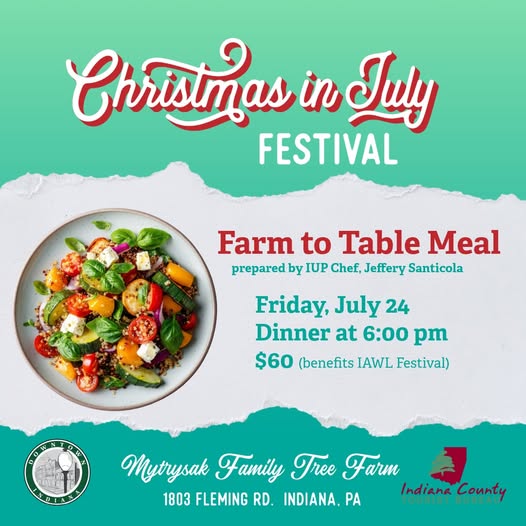 Farm to Table Meal - Christmas in July Festival