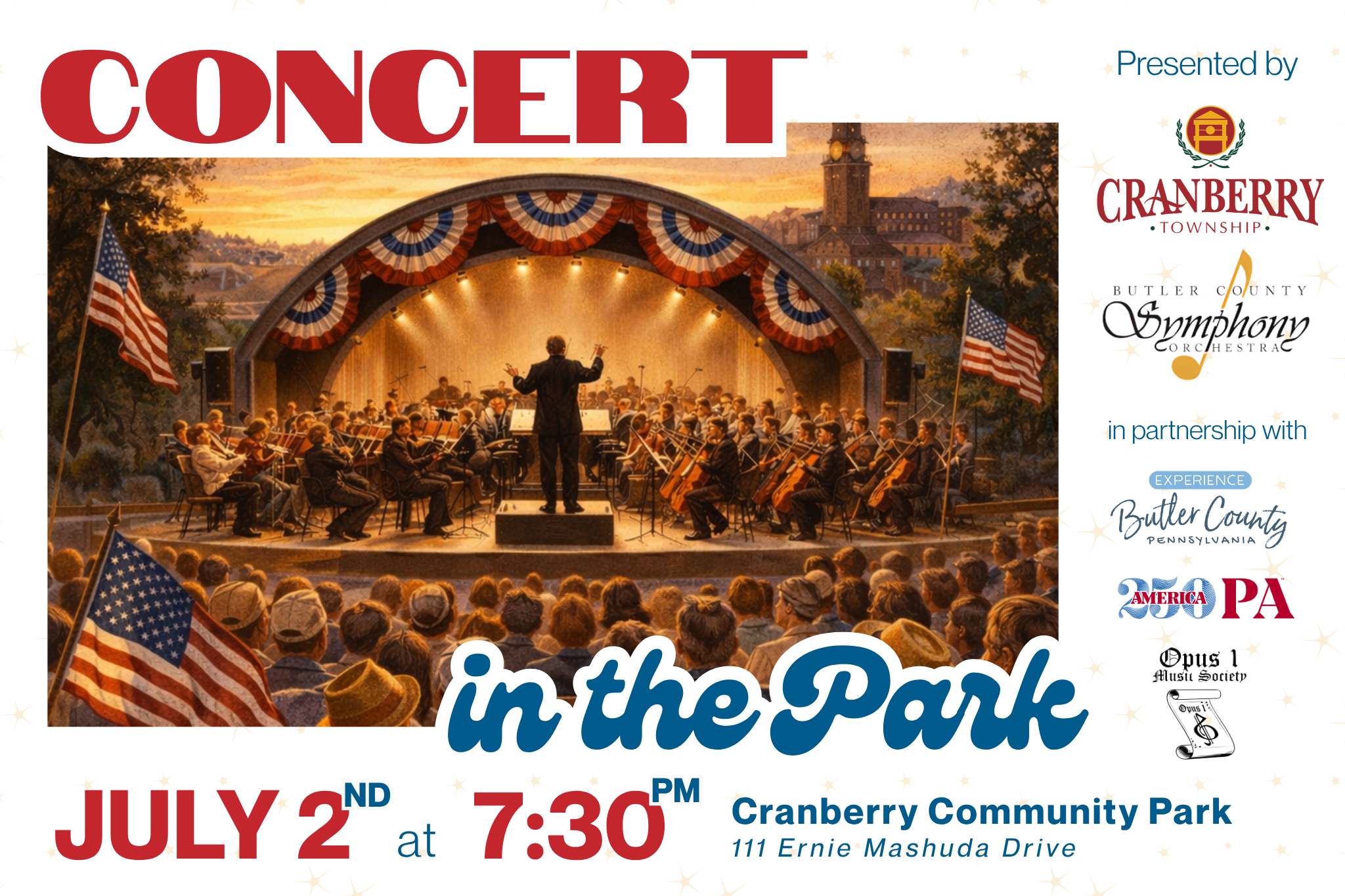 Concert in the Park - Butler County Symphony Orchestra