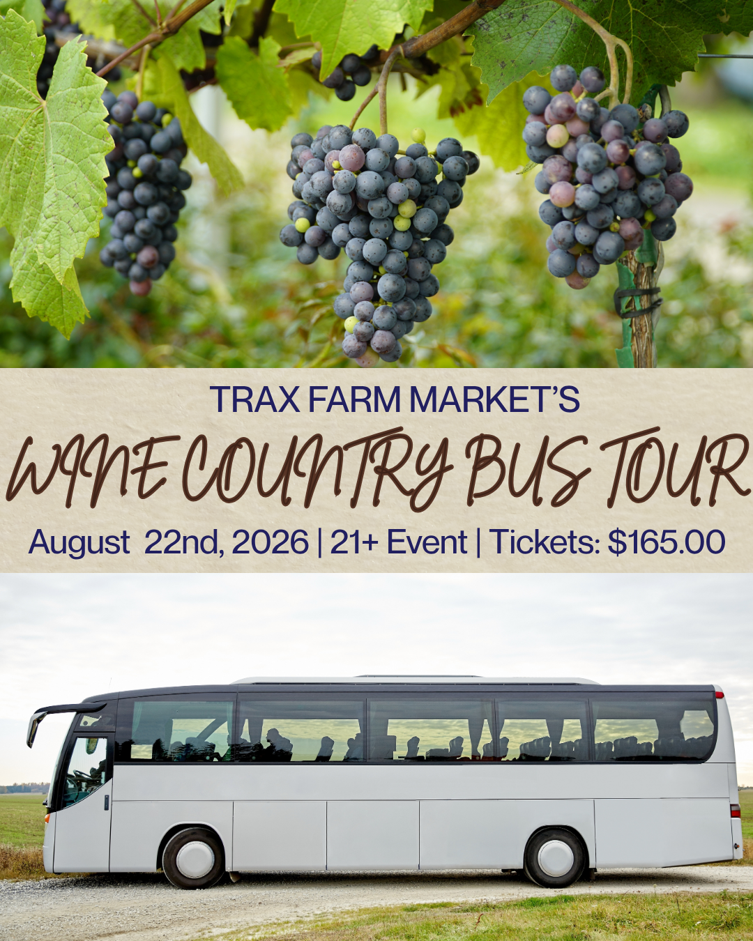 Wine Country Bus Tour