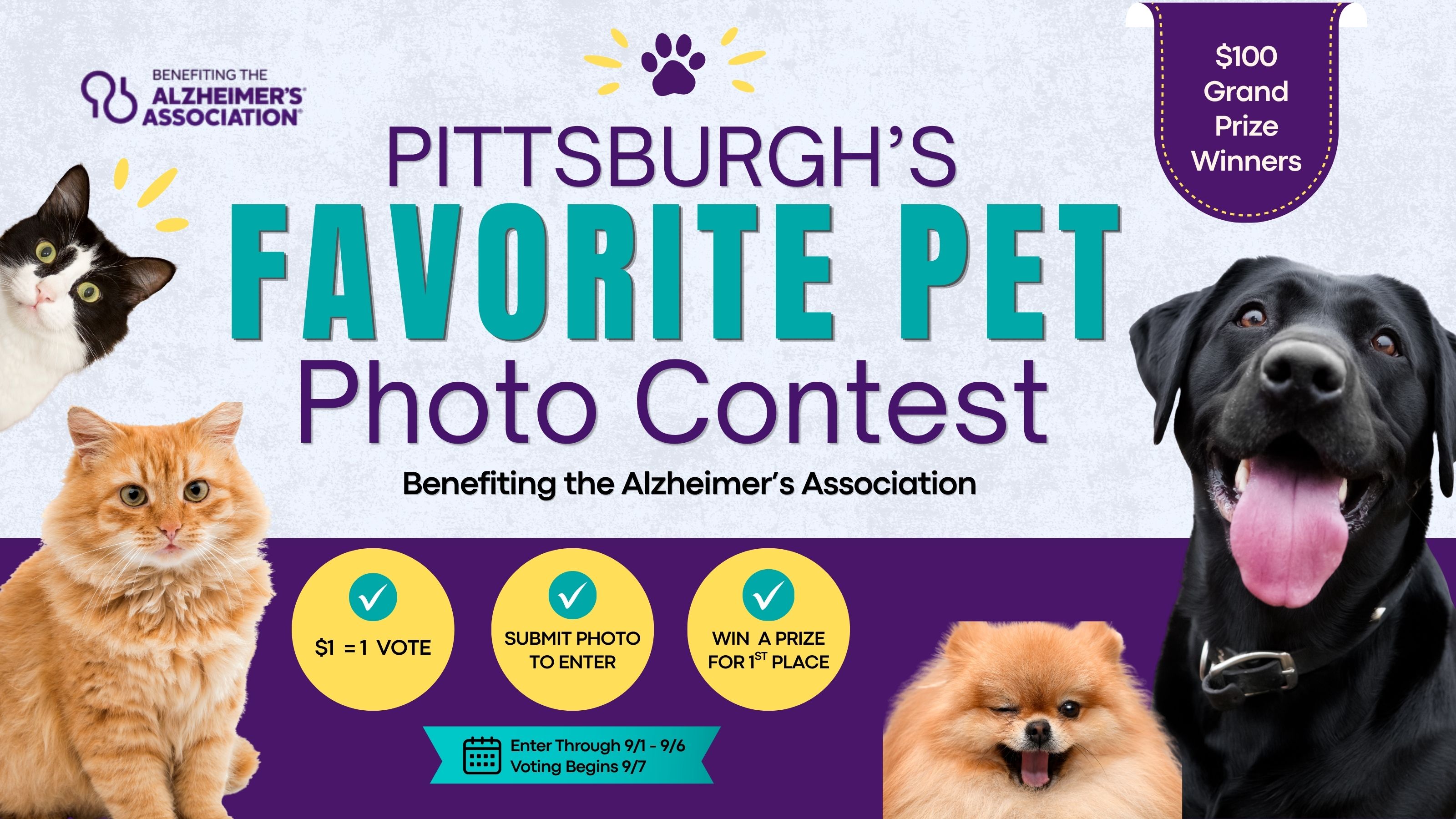 Pittsburgh’s Favorite Pet Photo Contest