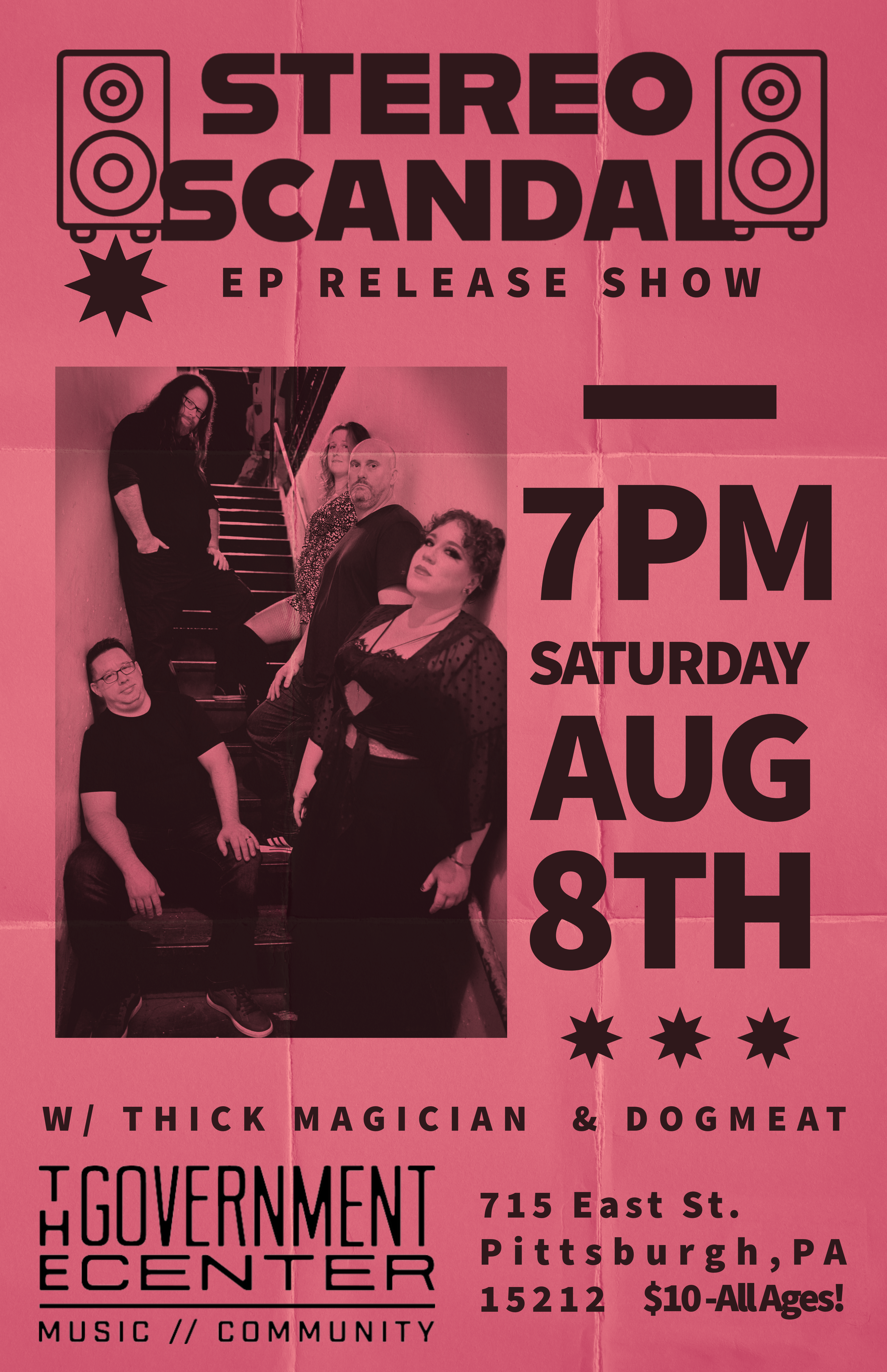 Stereo Scandal EP Release Party - w/ Thick Magician and Dogmeat